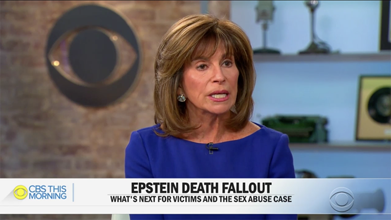 Rikki Klieman on: Epstein Suicide Fallout